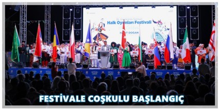 36. Uluslararası Samsun Halk Oyunları Festivali Başladı